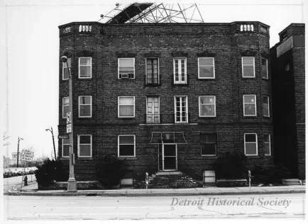 Print, Photographic - Woodward Clinic, Woodward Avenue