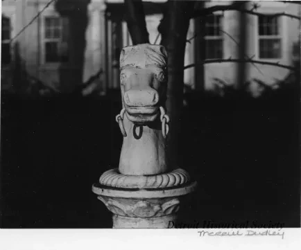 Print, Photographic - Sinclair House "Hitching Post"