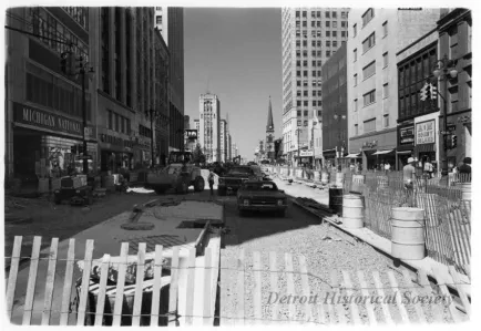 Print, Photographic - Woodward (Looking North) South of John R