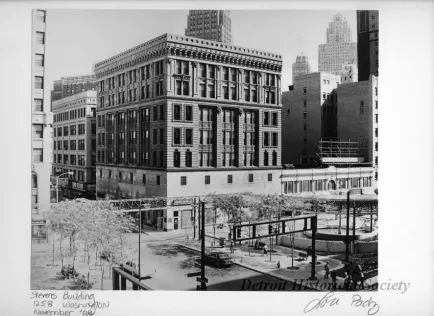 Print, Photographic - Stevens Building; 1258 Washington
