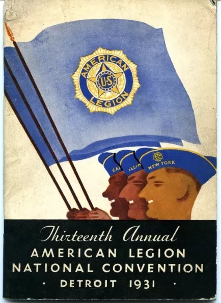 Booklet - Thirteenth Annual American Legion National Convention, Detroit 1931