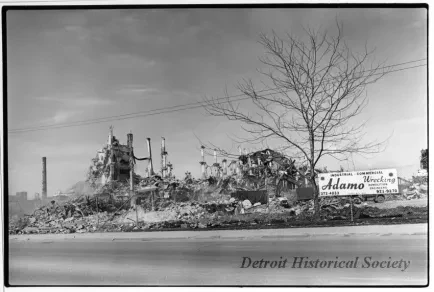 Print, Photographic - Dodge Main Destruction