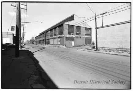 Print, Photographic - 7516 St. Aubin (East Side), Between Newton and Horton