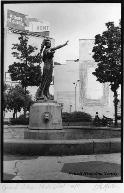 Print, Photographic - Grand Circus Park, Detroit