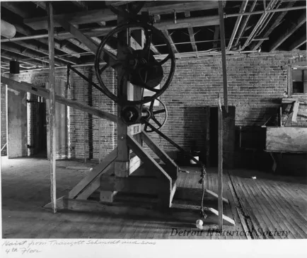 Print, Photographic - Hoist From Traugott Schmidt and Sons, 4th Floor