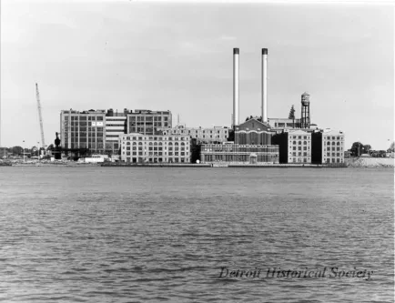Print, Photographic - Uniroyal Plant From Belle Isle