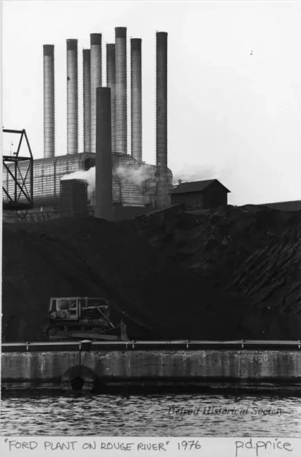 Print, Photographic - Ford Plant On Rouge River