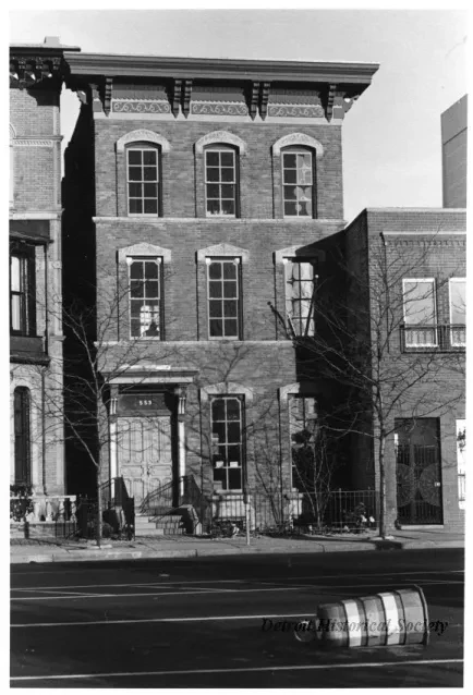 Print, Photographic - Architects Headquarters; 553 E. Jefferson near St. Antoine