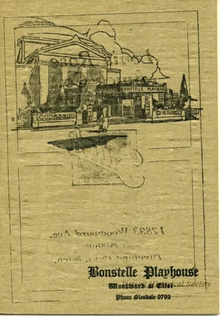 Program, Theater