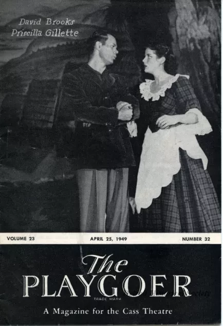 Program, Theater - The Playgoer, Volume 23, Number 32