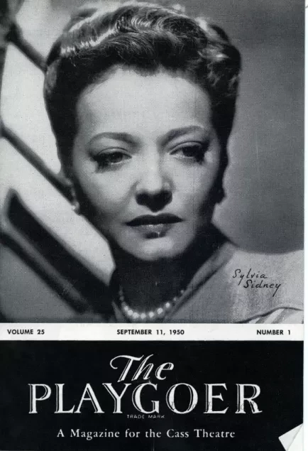 Program, Theater - The Playgoer, Volume 25, Number 1
