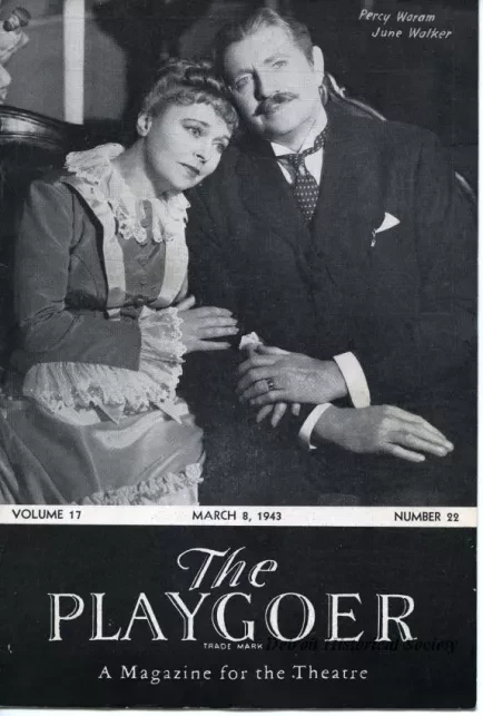 Program, Theater - The Playgoer, Volume 17, Number 22