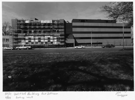 Print, Photographic - 8731 Untitled Building East Jefferson, looking west