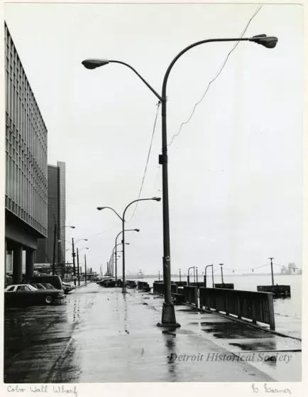 Print, Photographic - Cobo Hall Wharf