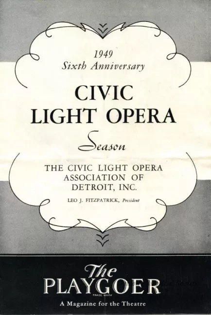 Program, Theater - The Playgoer
