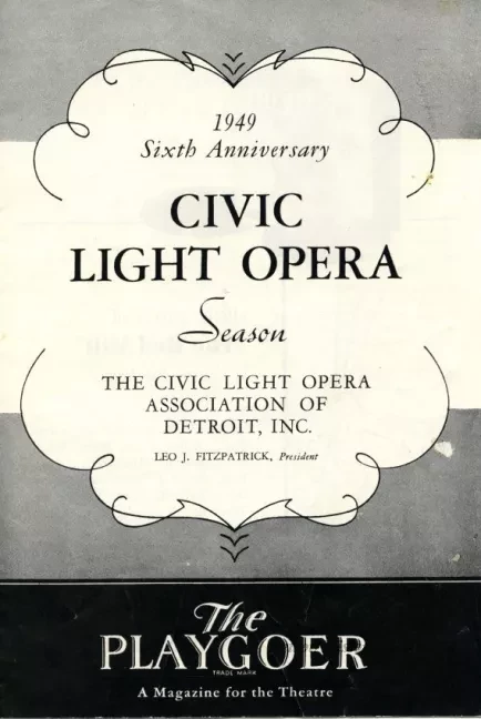 Program, Theater - The Playgoer
