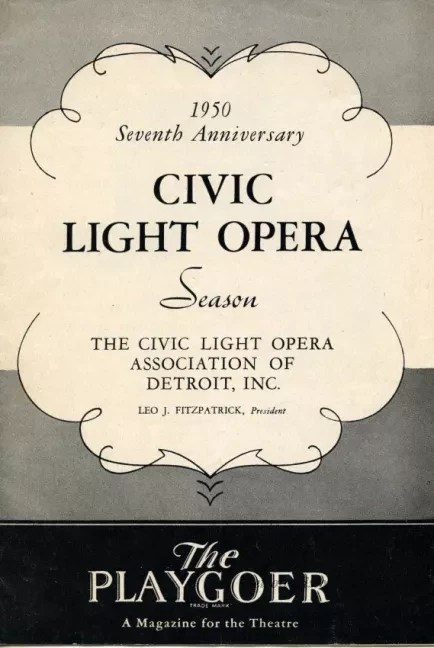 Program, Theater - The Playgoer