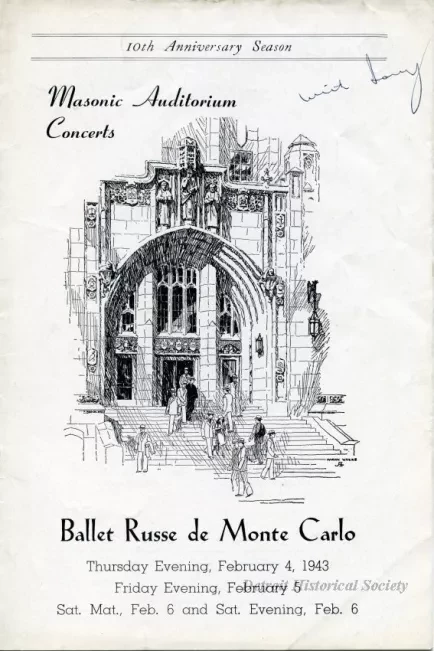 Program, Dance