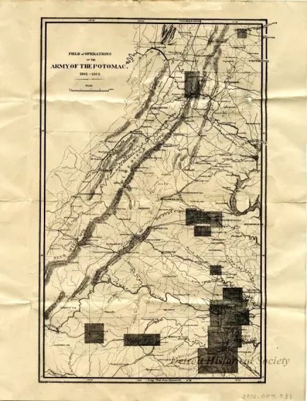 Program - The Army of the Potomac, Then and Now