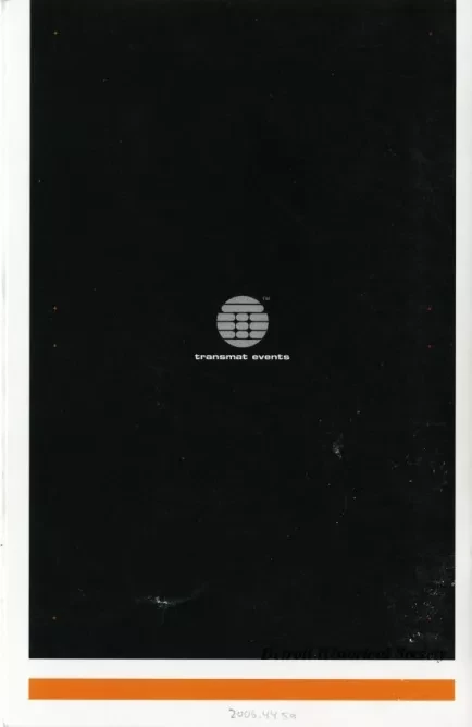 Booklet - Movement,
Detroit's Electronic Music Festival 04