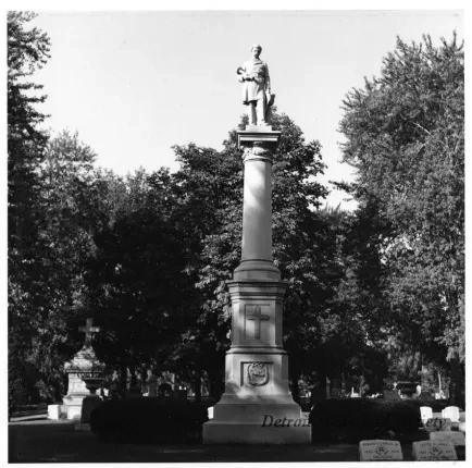Print, Photographic - Mt. Elliott Cemetery - Detroit