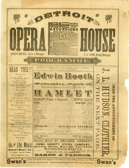 Program, Theater