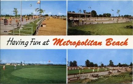 Postcard - Having Fun at Metropolitan Beach