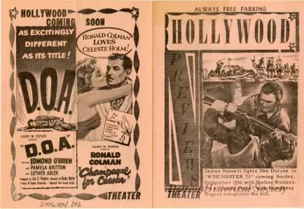 Program, Theater