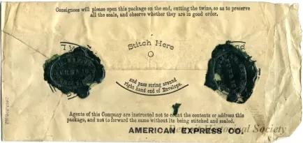 Envelope - American Express Company, 
Detroit, Michigan Office