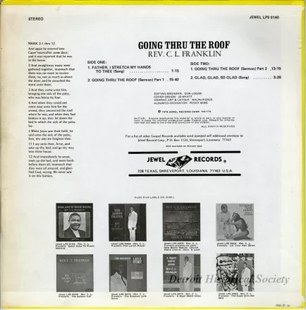 Album, Record - Going Thru the Roof
