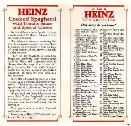 Recipe - Heinz Cooked Spaghetti