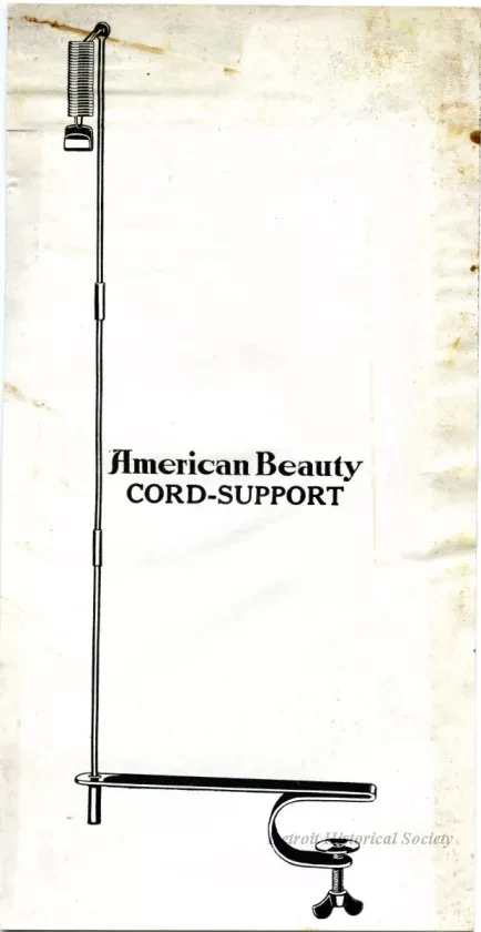 Brochure - a. American Beauty Adjustable-Automatic Electric Iron
b. American Beauty Cord-Support