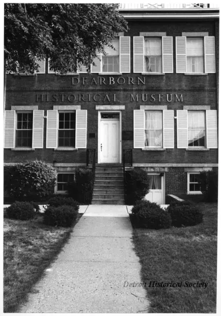 Print, Photographic - Dearborn Historical Museum on Michigan Ave.