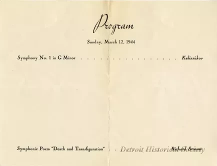 Program, Theater
