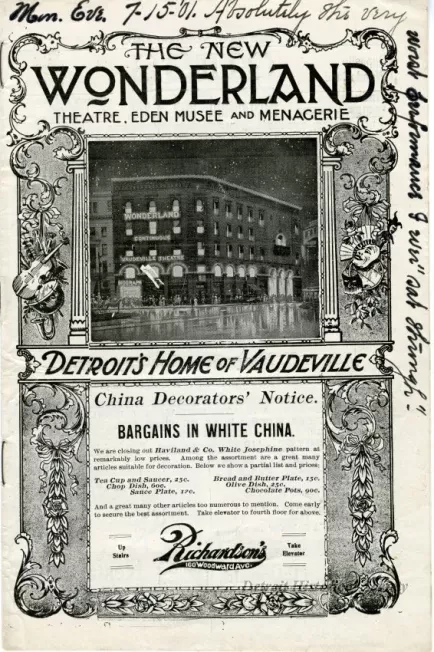 Program, Theater