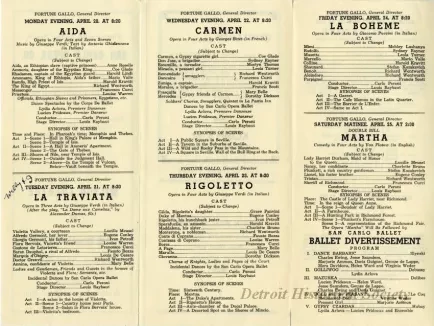 Program, Theater