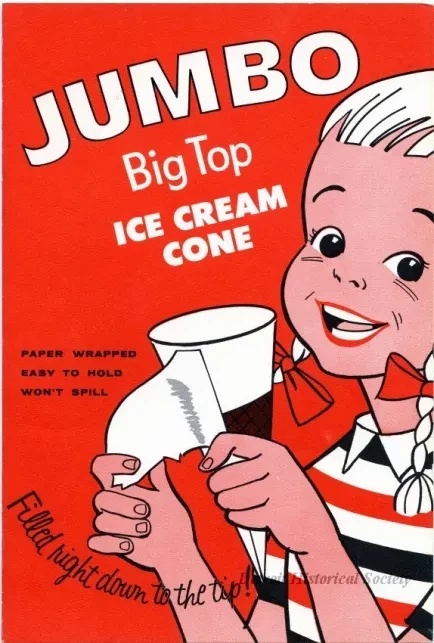Menu - Jumbo Big Top Ice Cream Cone