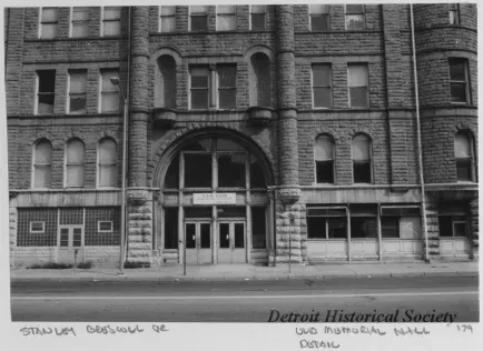 Print, Photographic - Old Memorial Hall Detail