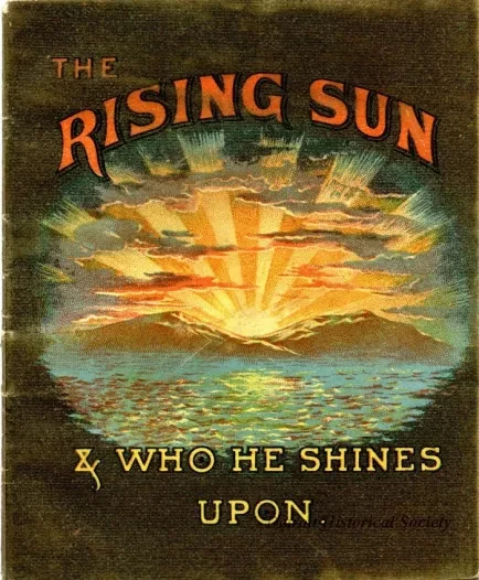 Booklet - The Rising Sun 
(Stove Polish)