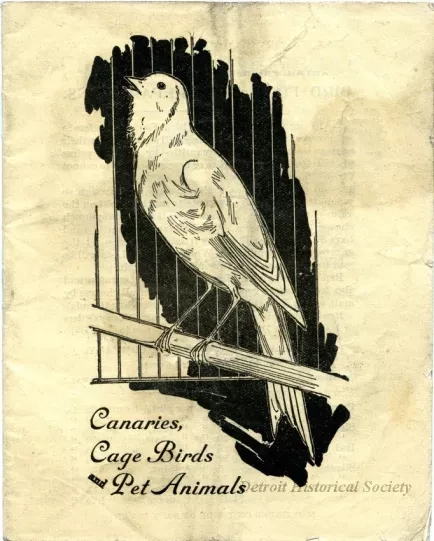 Booklet - Canaries, Cage Birds and Pet Animals
(Royce & Passmore)