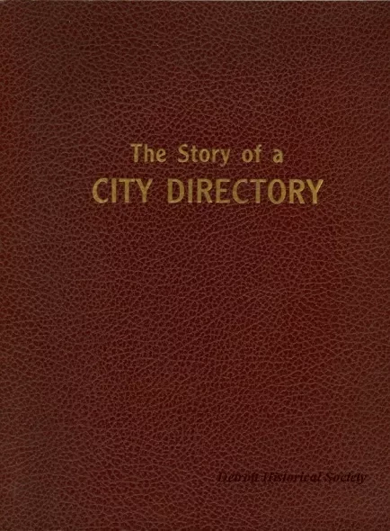 Binder, Ring - The Story of a City Directory