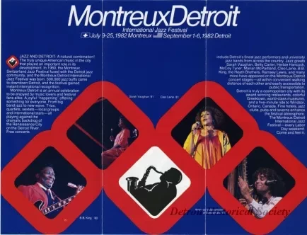 Brochure - Montreux Detroit
International Jazz Festival