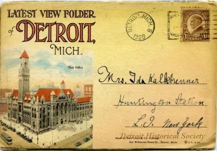 Post Folder - Latest View Folder of Detroit, Mich.
