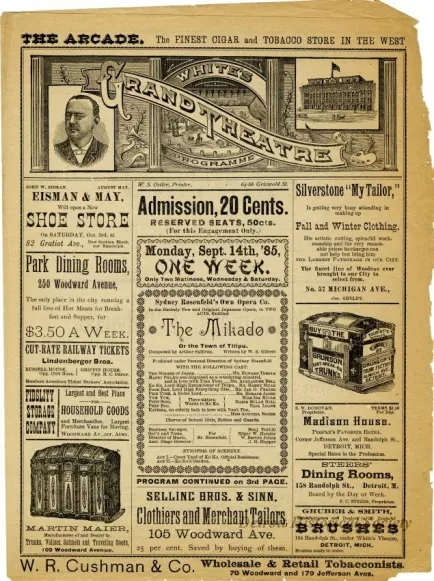 Program, Theater