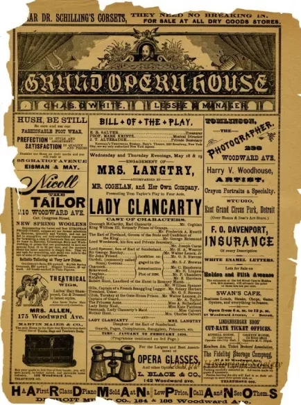 Program, Theater