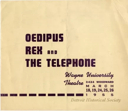 Program, Theater