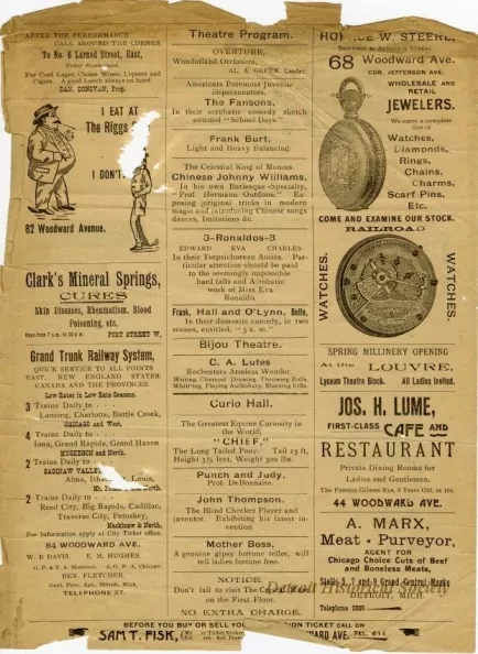 Program, Theater