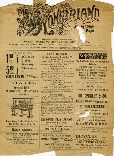 Program, Theater
