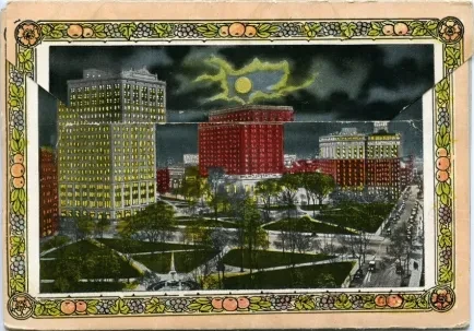 Post Folder - Souvenir Folder of Detroit, Mich.