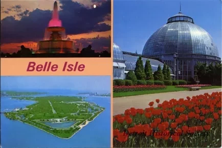 Postcard - Belle Isle